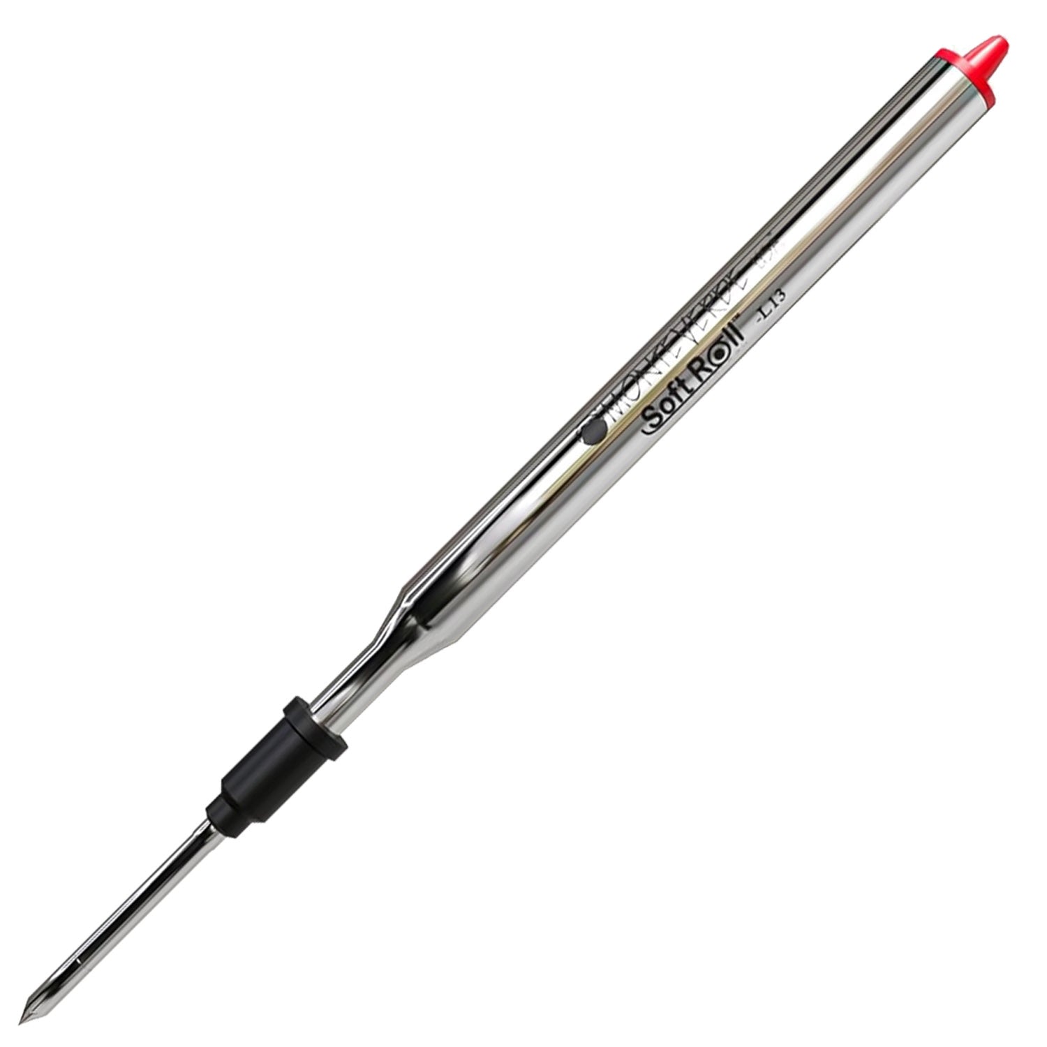 Monteverde Soft Roll Ballpoint Pen Refill (to fit Lamy - Red - Pack of 2)