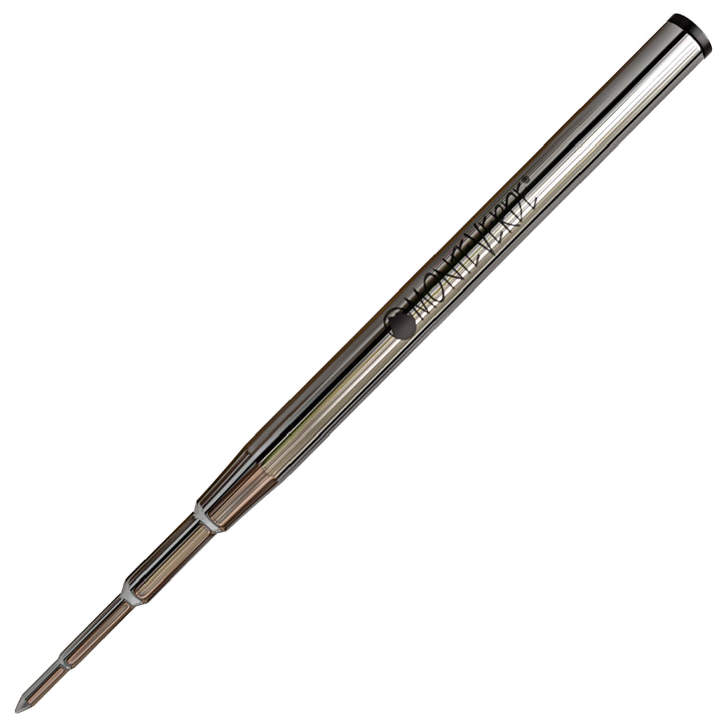 Monteverde Soft Roll Ballpoint Pen Refill (to fit Montblanc - Black - Pack of 2)