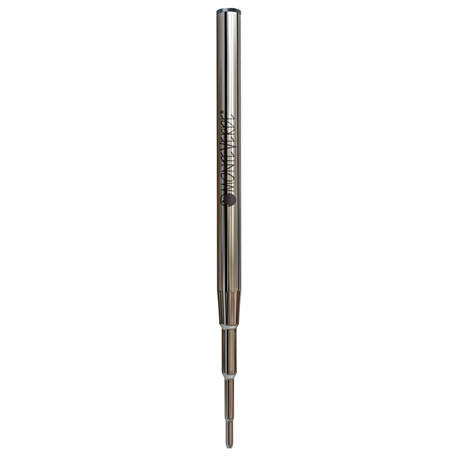 Monteverde Soft Roll Ballpoint Pen Refill (to fit Montblanc - Blue/Black - Pack of 2)