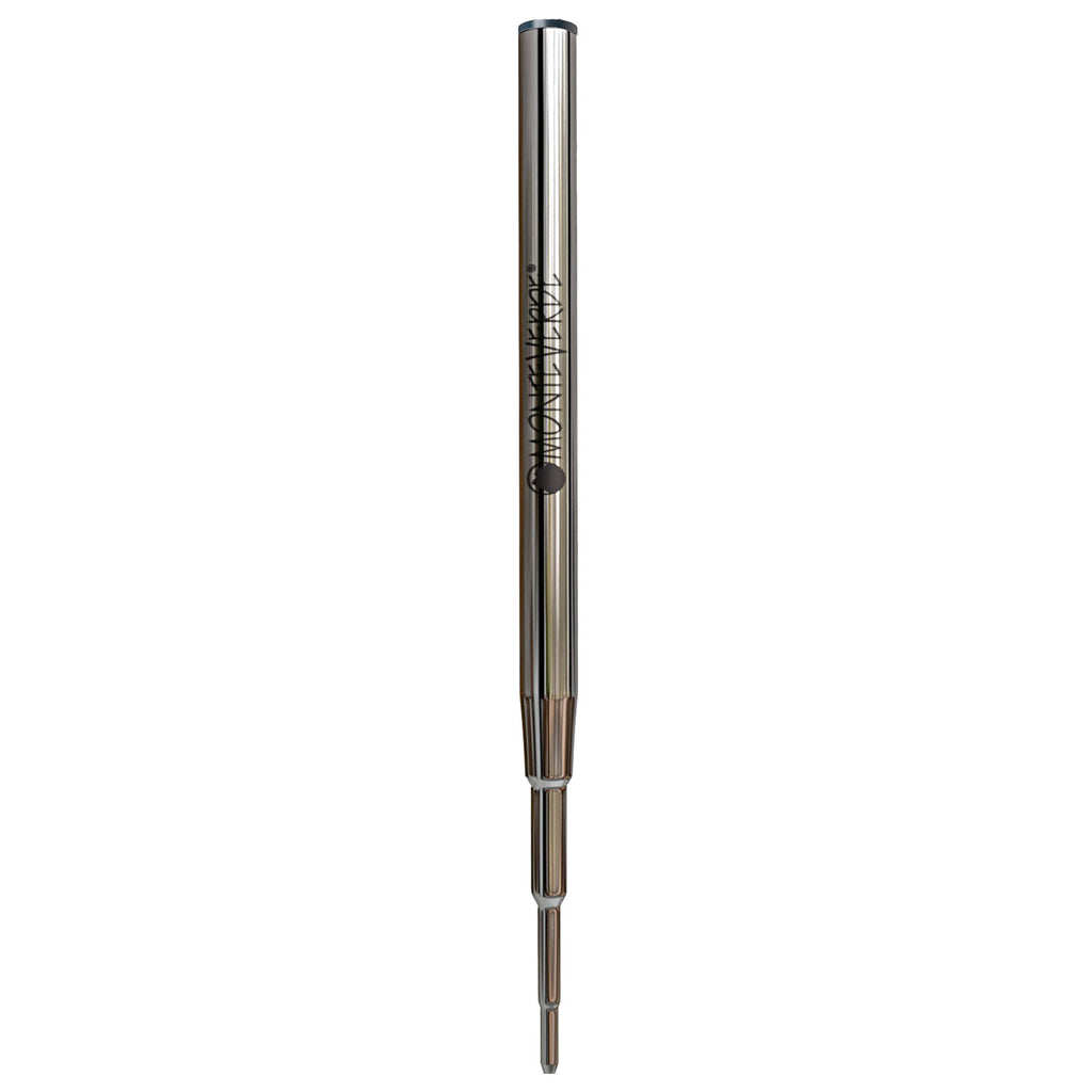 Monteverde Soft Roll Ballpoint Pen Refill (to fit Montblanc - Blue/Black - Pack of 2)