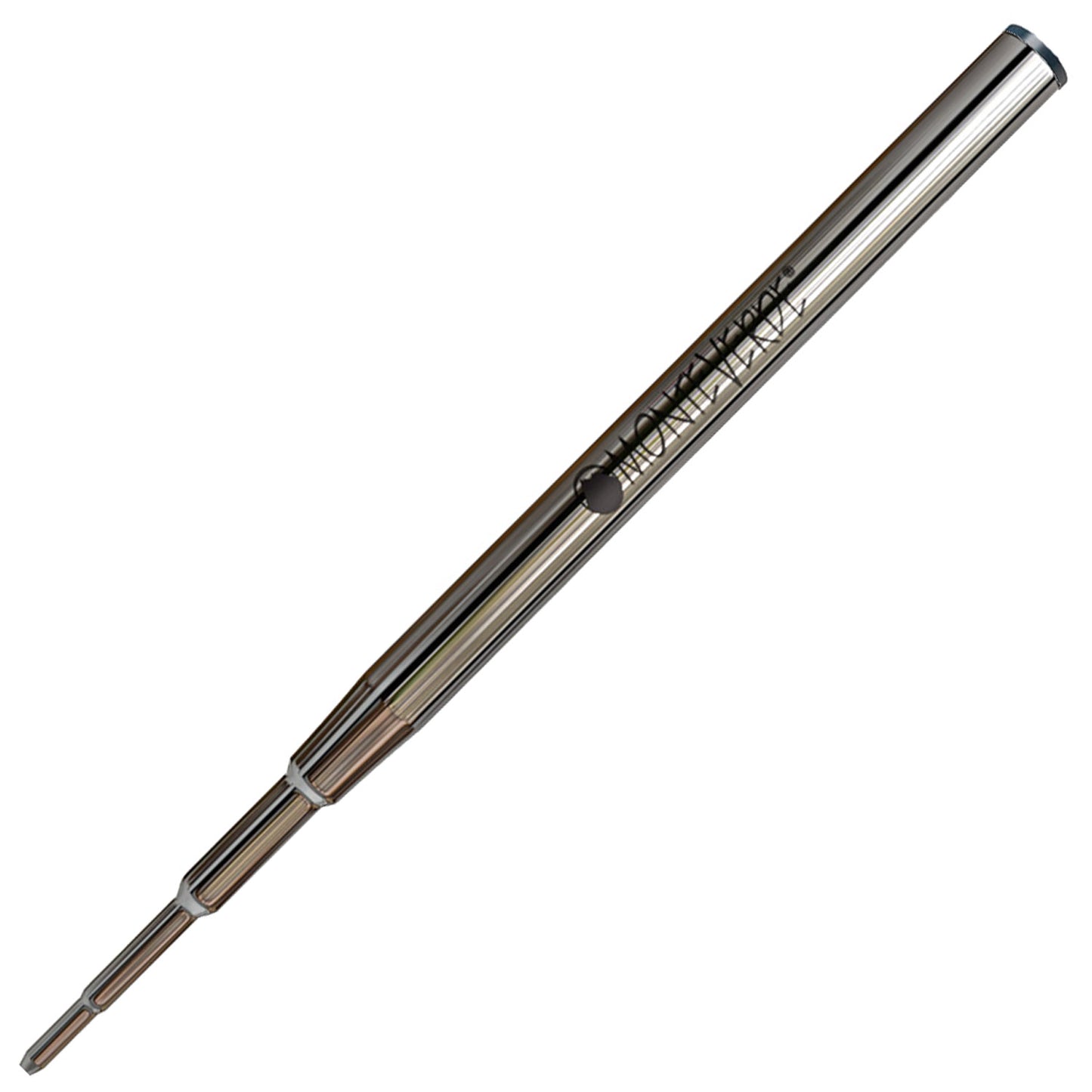 Monteverde Soft Roll Ballpoint Pen Refill (to fit Montblanc - Blue/Black - Pack of 2)