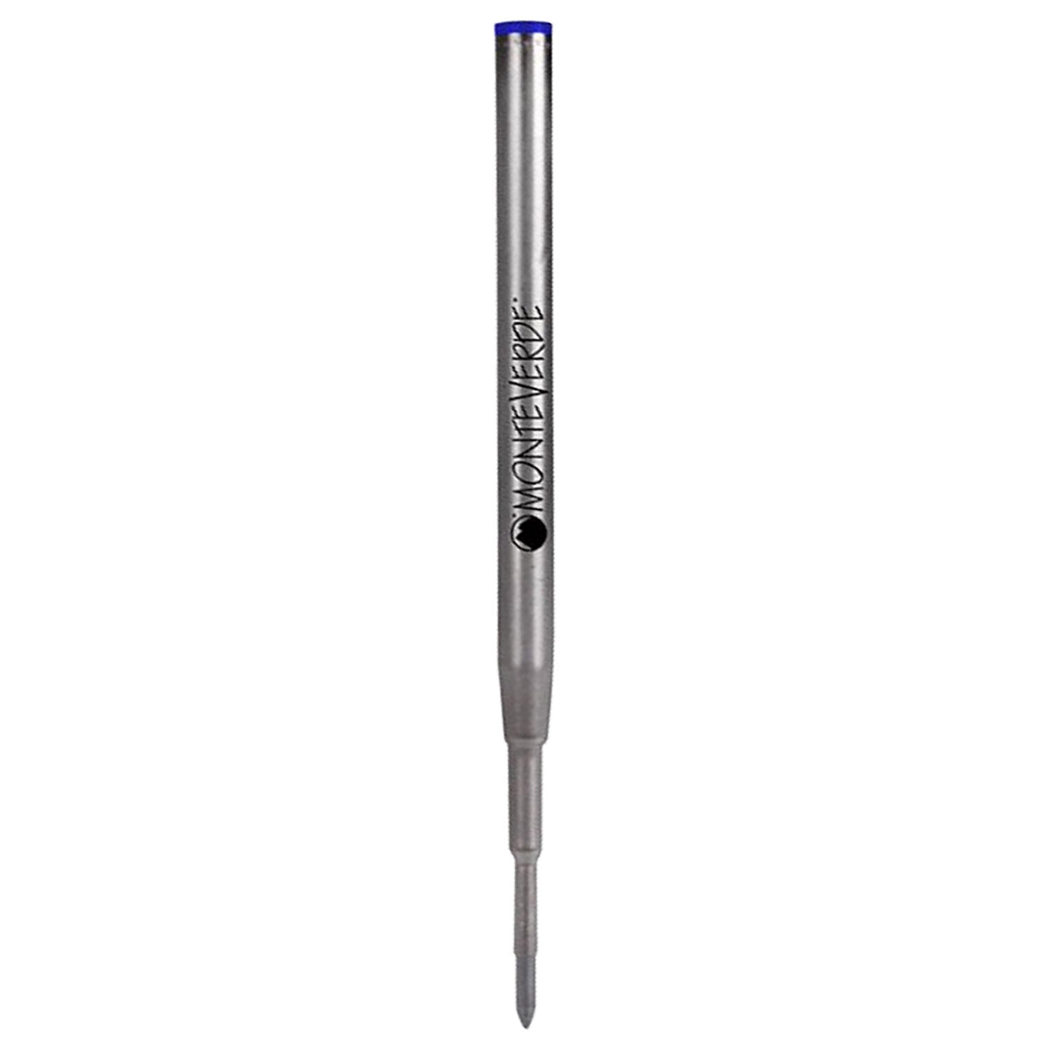 Monteverde Soft Roll Ballpoint Pen Refill (to fit Montblanc - Bue - Pack of 2)