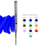 Monteverde Soft Roll Ballpoint Pen Refill (to fit Montblanc - Bue - Pack of 2)