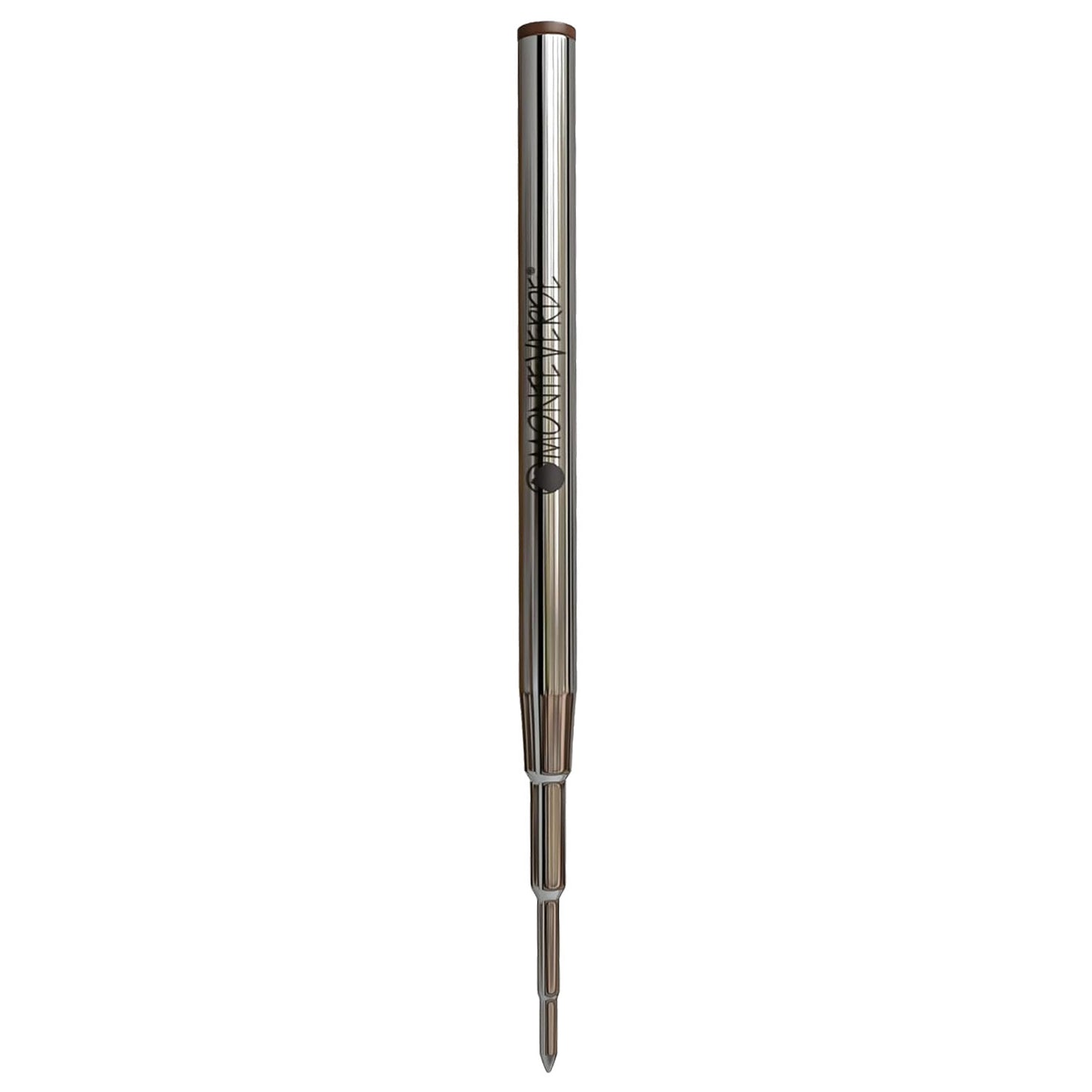 Monteverde Soft Roll Ballpoint Pen Refill (to fit Montblanc - Brown - Pack of 2)