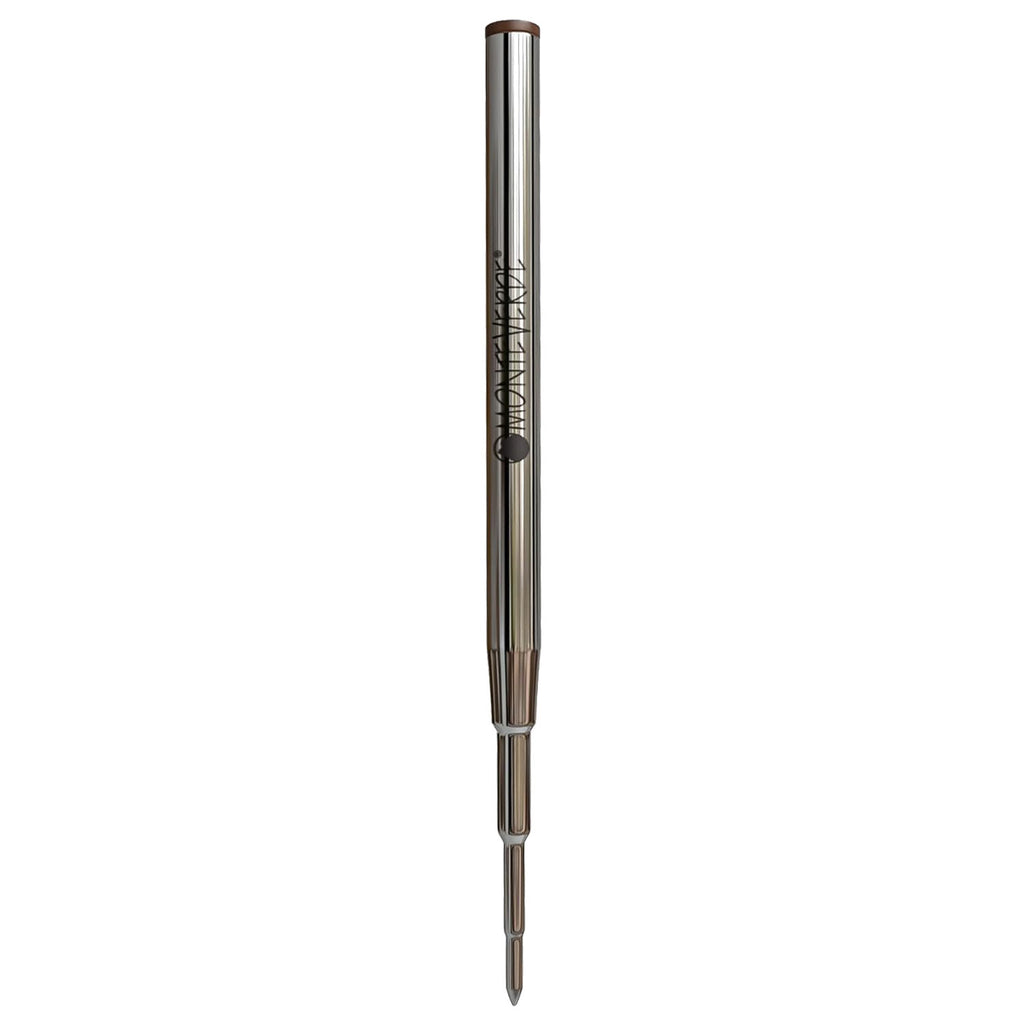 Monteverde Soft Roll Ballpoint Pen Refill (to fit Montblanc - Brown - Pack of 2)