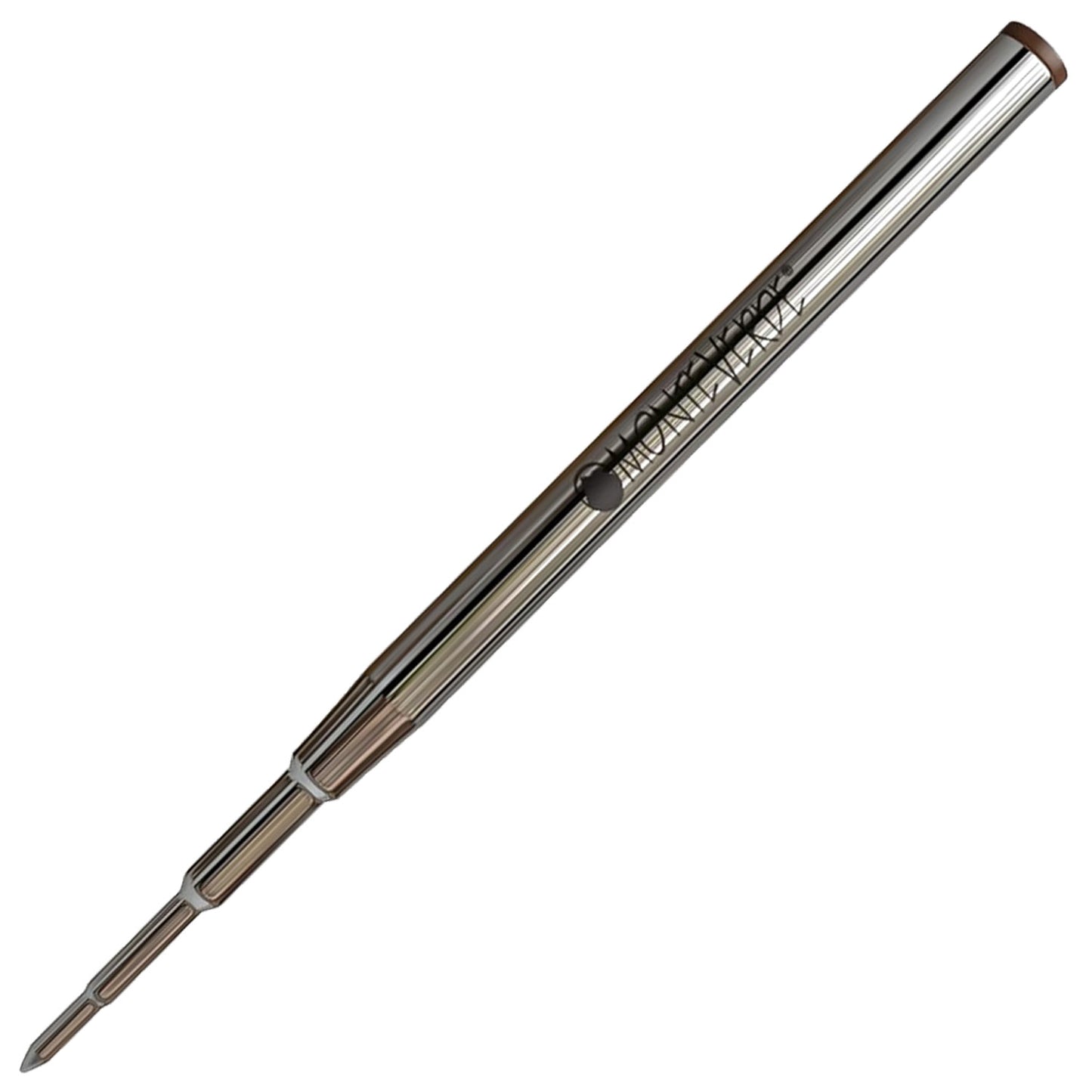 Monteverde Soft Roll Ballpoint Pen Refill (to fit Montblanc - Brown - Pack of 2)