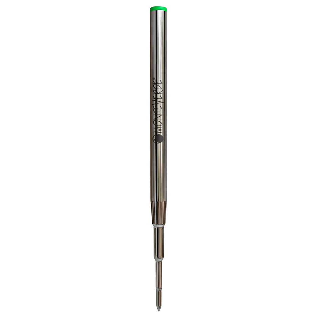 Monteverde Soft Roll Ballpoint Pen Refill (to fit Montblanc - Green - Pack of 2)