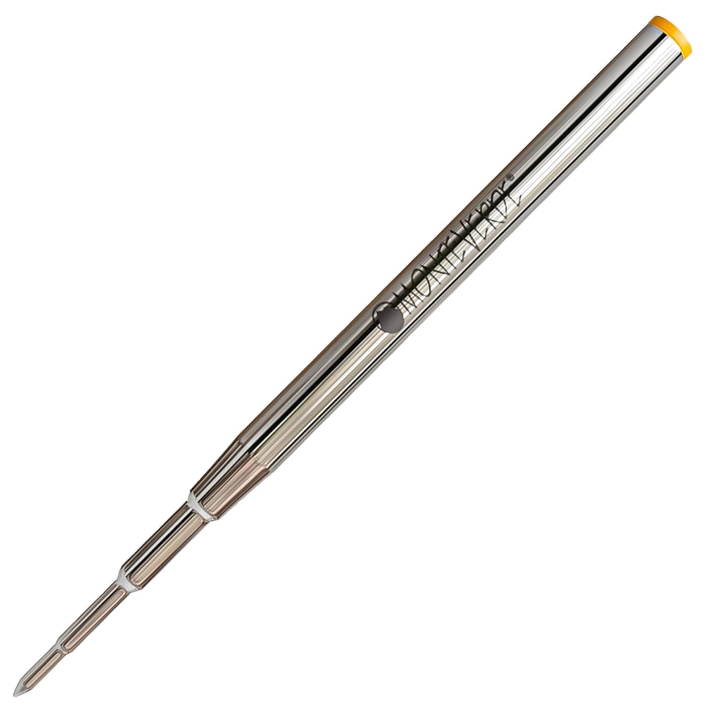 Monteverde Soft Roll Ballpoint Pen Refill (to fit Montblanc - Orange - Pack of 2)