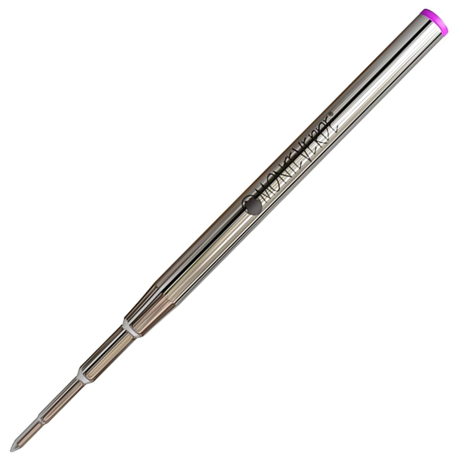 Monteverde Soft Roll Ballpoint Pen Refill (to fit Montblanc - Purple - Pack of 2)