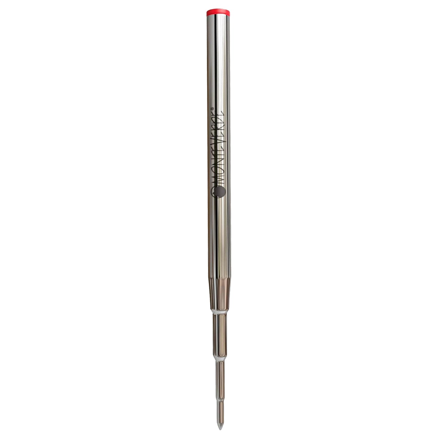 Monteverde Soft Roll Ballpoint Pen Refill (to fit Montblanc - Red - Pack of 2)