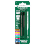 Monteverde Soft Roll Ballpoint Pen Refill (to fit Parker - Black - Pack of 2)