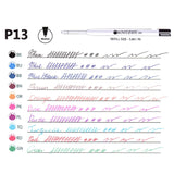Monteverde Soft Roll Ballpoint Pen Refill (to fit Parker - Turquoise - Pack of 2) 