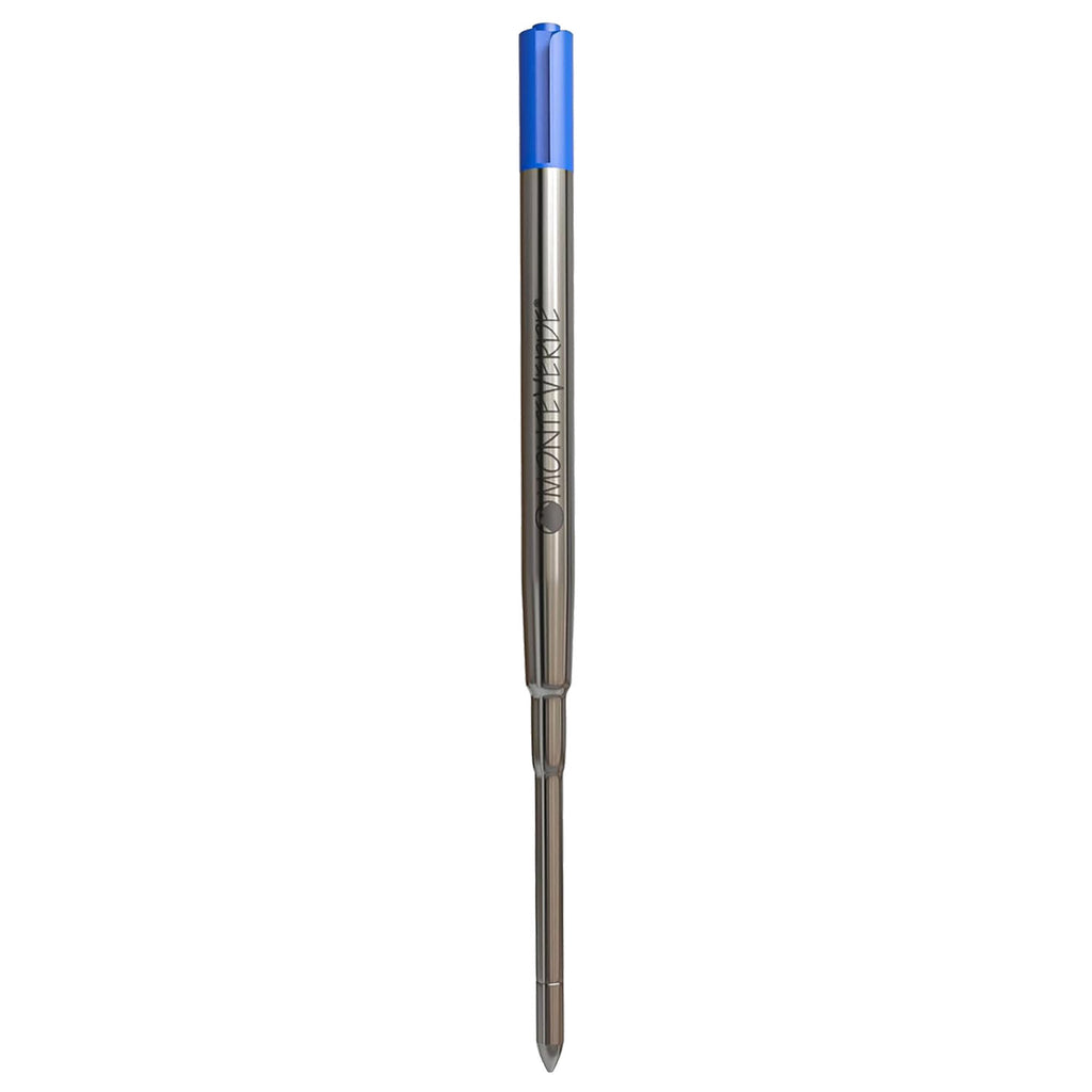 Monteverde Soft Roll Ballpoint Pen Refill (to fit Parker - Blue - Pack of 2)