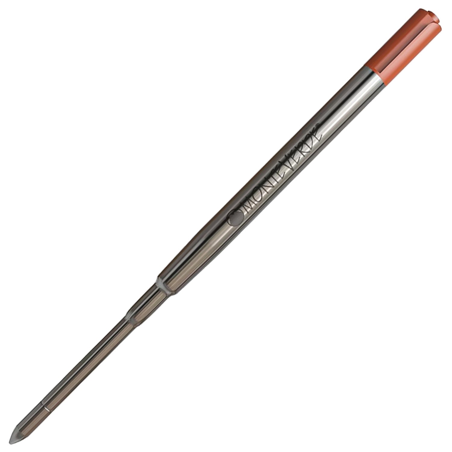 Monteverde Soft Roll Ballpoint Pen Refill (to fit Parker - Brown - Pack of 2)