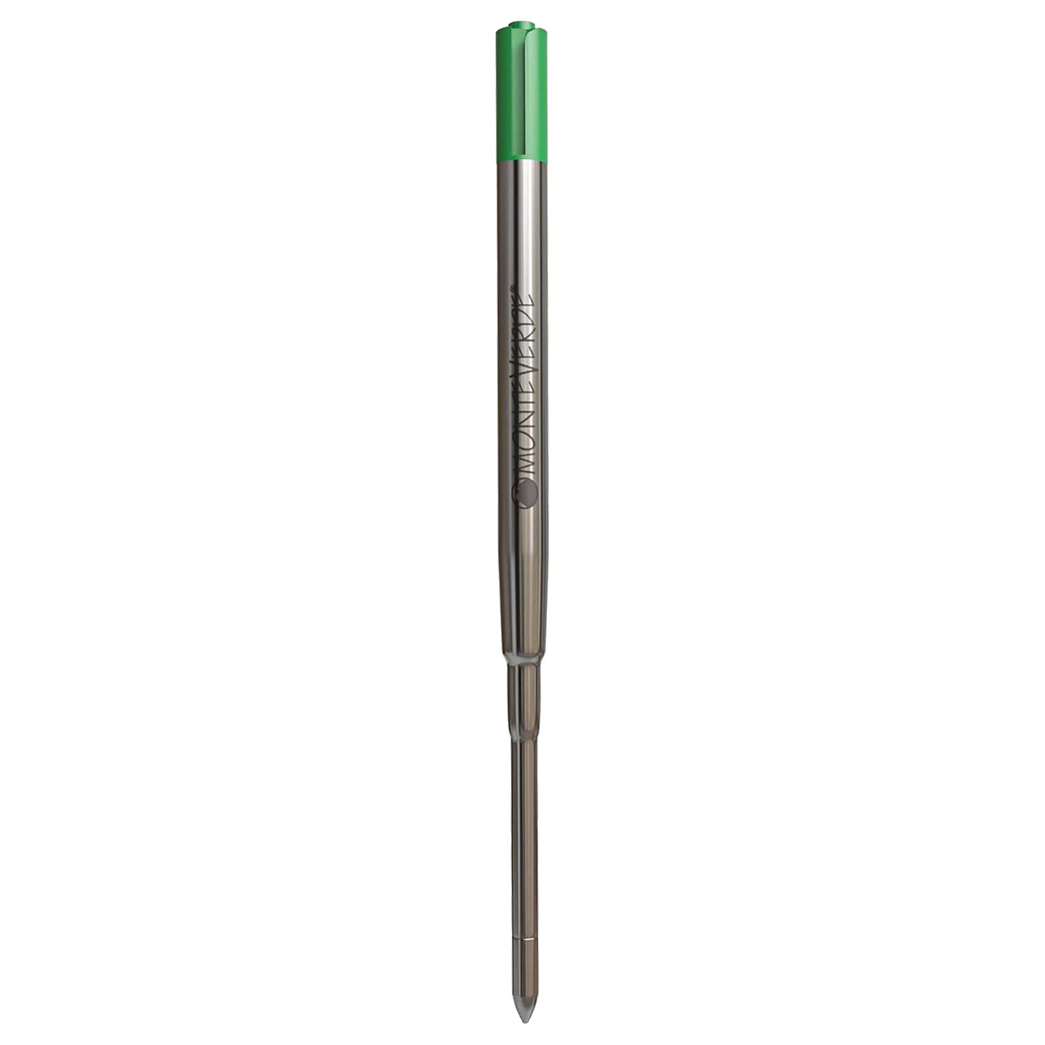 Monteverde Soft Roll Ballpoint Pen Refill (to fit Parker - Green - Pack of 2) 