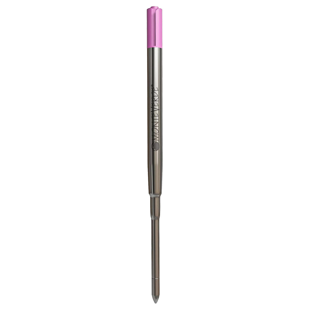 Monteverde Soft Roll Ballpoint Pen Refill (to fit Parker - Pink - Pack of 2)