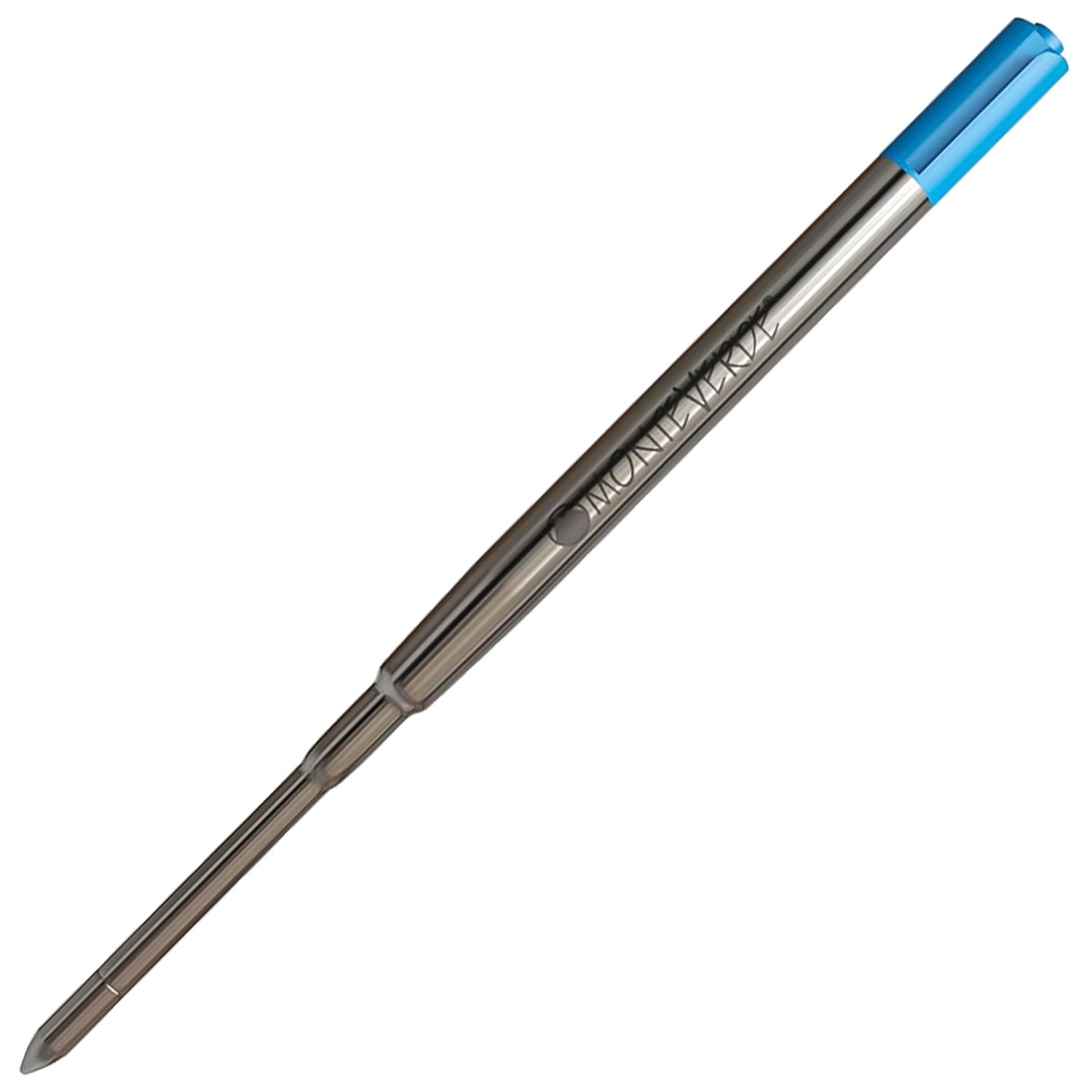 Monteverde Soft Roll Ballpoint Pen Refill (to fit Parker - Turquoise - Pack of 2) 