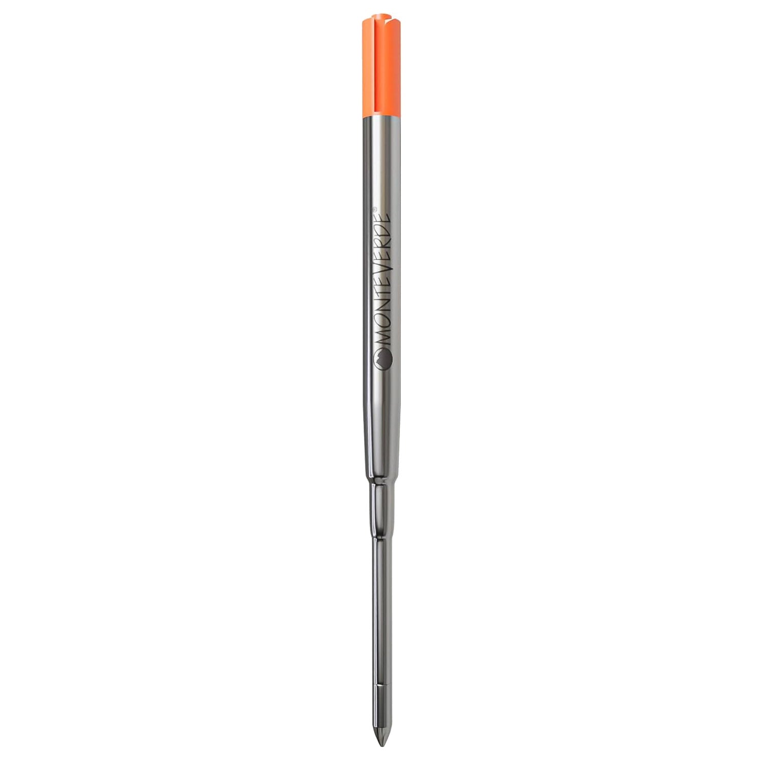 Monteverde Soft Roll Ballpoint Pen Refill (to fit Sheaffer & Sailor - Orange - Pack of 2)