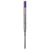 Monteverde Soft Roll Ballpoint Pen Refill (to fit Sheaffer & Sailor - Purple - Pack of 2)
