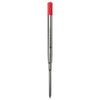 Monteverde Soft Roll Ballpoint Pen Refill (to fit Sheaffer & Sailor - Red - Pack of 2)