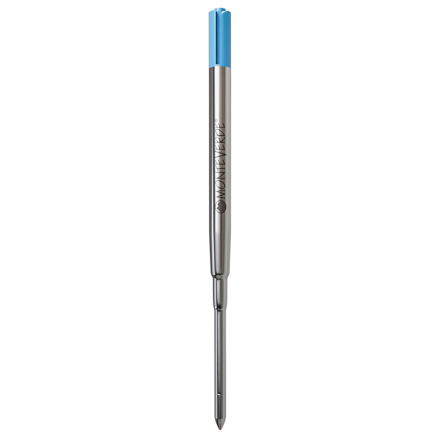Monteverde Soft Roll Ballpoint Pen Refill (to fit Sheaffer & Sailor - Turquoise - Pack of 2)