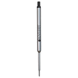 Monteverde Soft Roll Ballpoint Pen Refill (to fit Waterman - Black - Pack of 2)