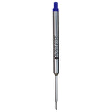 Monteverde Soft Roll Ballpoint Pen Refill (to fit Waterman - Bue - Pack of 2)