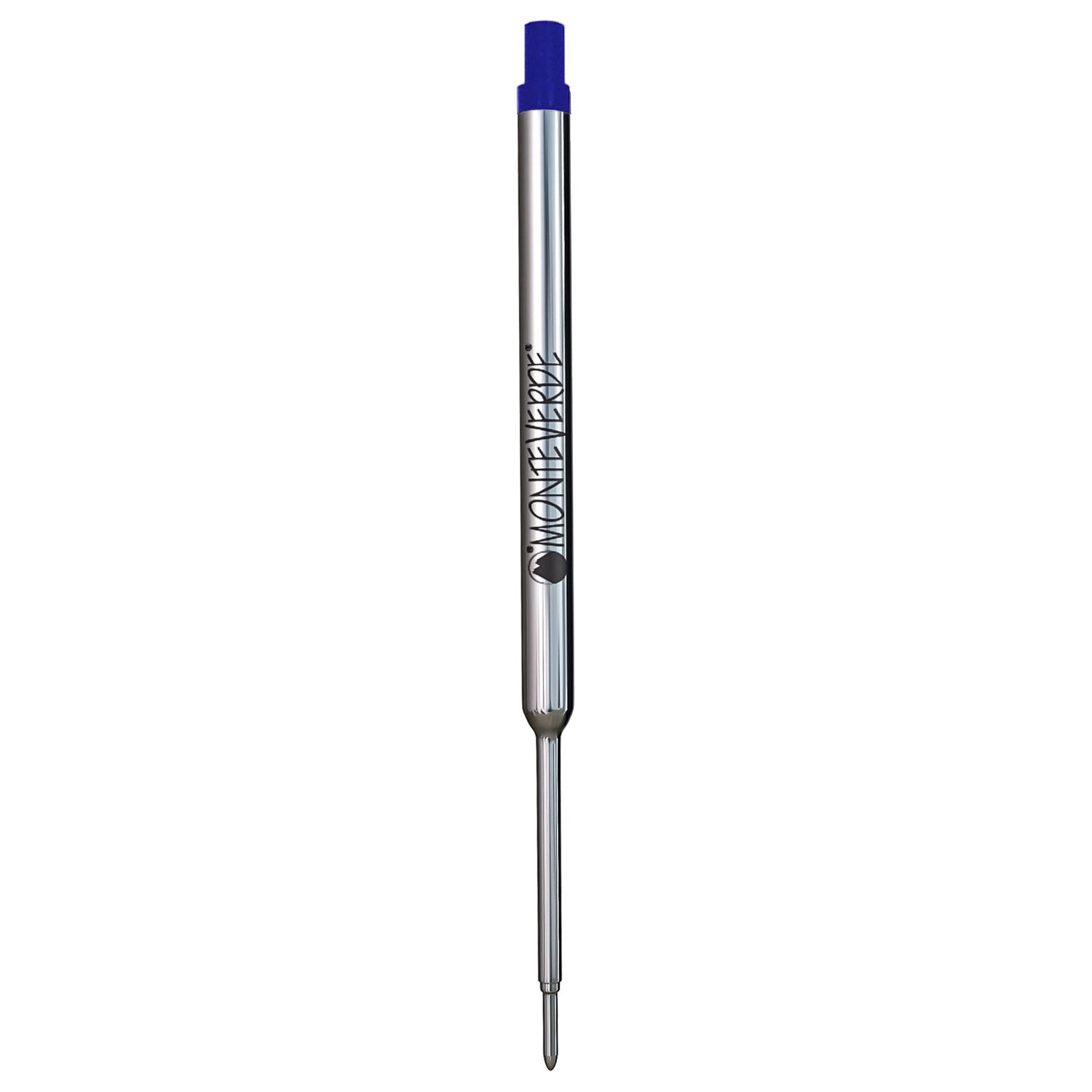 Monteverde Soft Roll Ballpoint Pen Refill (to fit Waterman - Bue - Pack of 2)