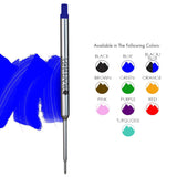 Monteverde Soft Roll Ballpoint Pen Refill (to fit Waterman - Bue - Pack of 2)