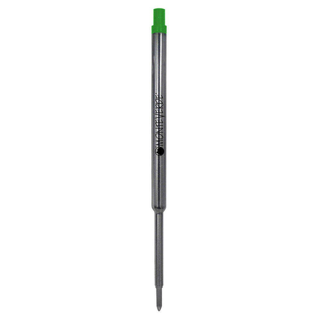 Monteverde Soft Roll Ballpoint Pen Refill (to fit Waterman - Green - Pack of 2)