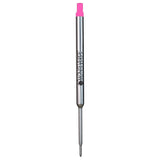 Monteverde Soft Roll Ballpoint Pen Refill (to fit Waterman - Pink - Pack of 2)