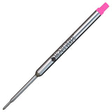 Monteverde Soft Roll Ballpoint Pen Refill (to fit Waterman - Pink - Pack of 2)