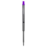 Monteverde Soft Roll Ballpoint Pen Refill (to fit Waterman - Purple - Pack of 2)