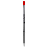 Monteverde Soft Roll Ballpoint Pen Refill (to fit Waterman - Red - Pack of 2)