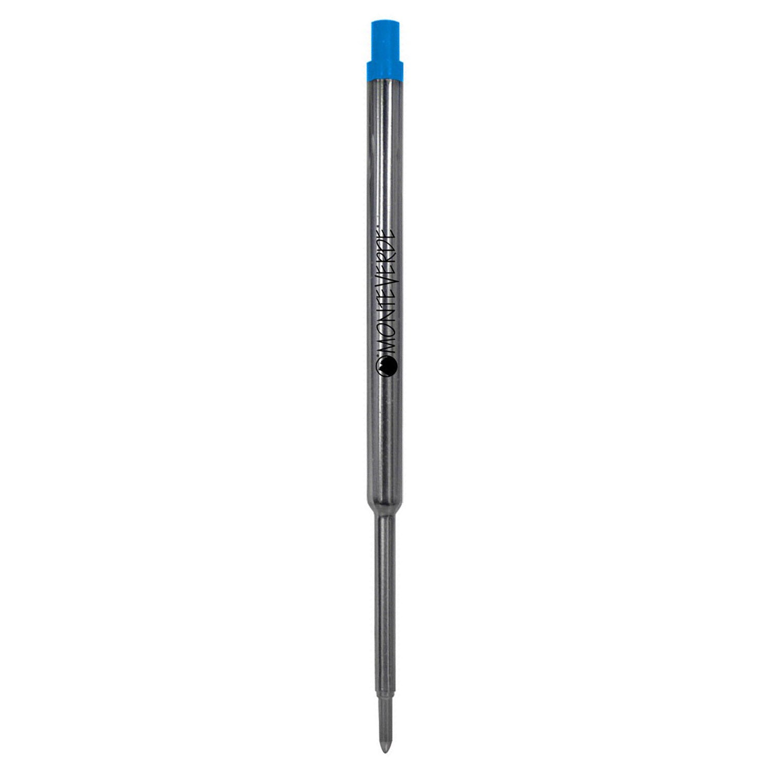 Monteverde Soft Roll Ballpoint Pen Refill (to fit Waterman - Turquoise - Pack of 2)