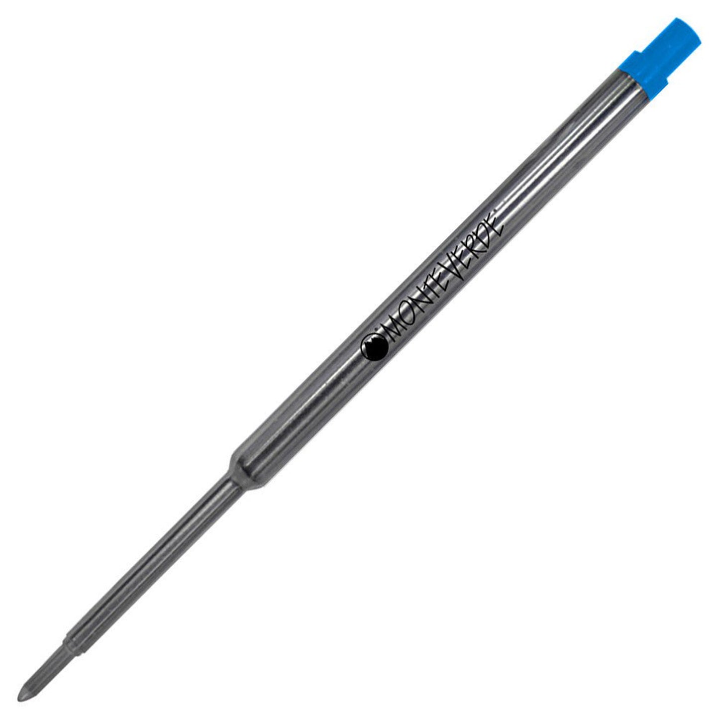 Monteverde Soft Roll Ballpoint Pen Refill (to fit Waterman - Turquoise - Pack of 2)