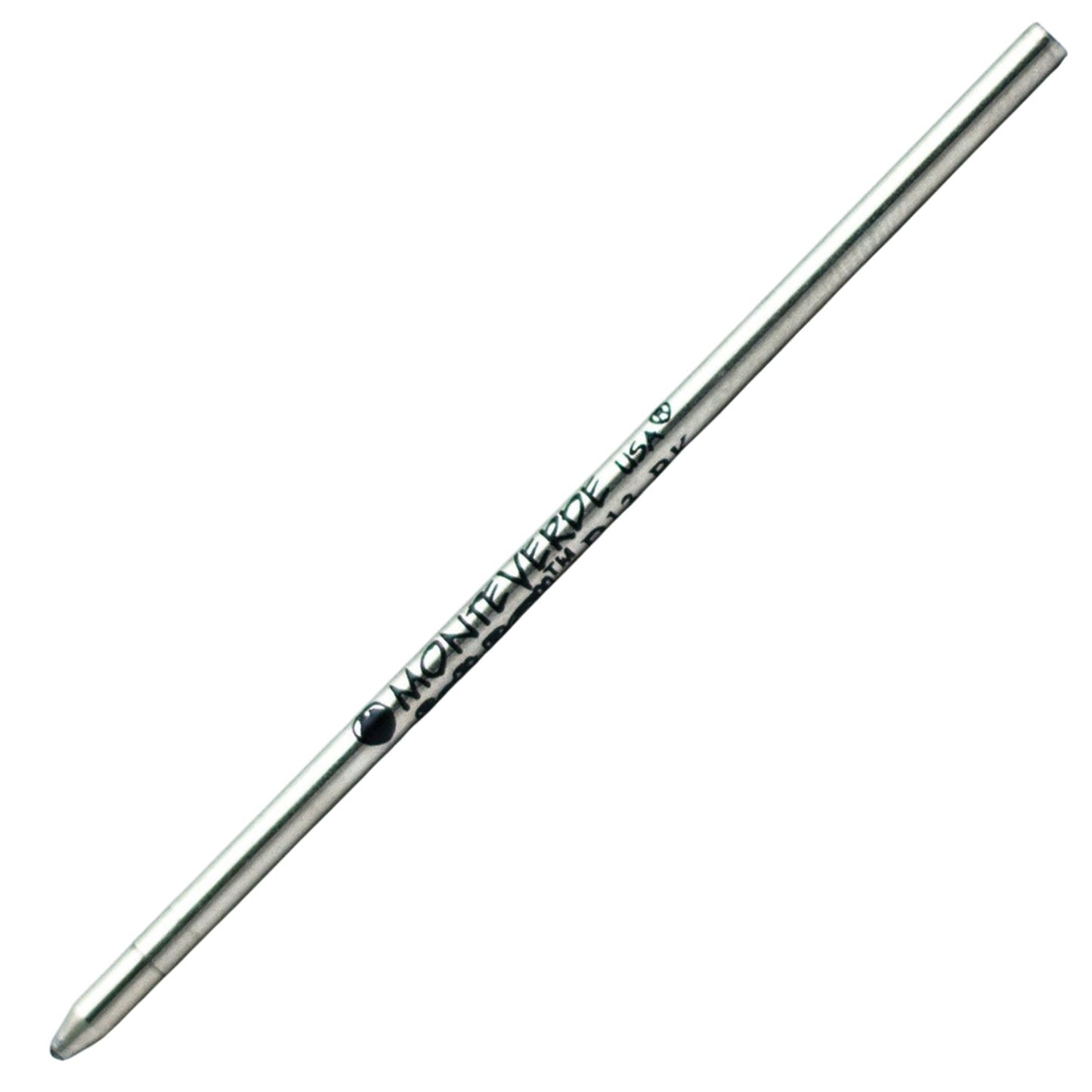 Monteverde Soft Mini D-1 Ballpoint Pen Refill (Turquoise - Pack of 4)