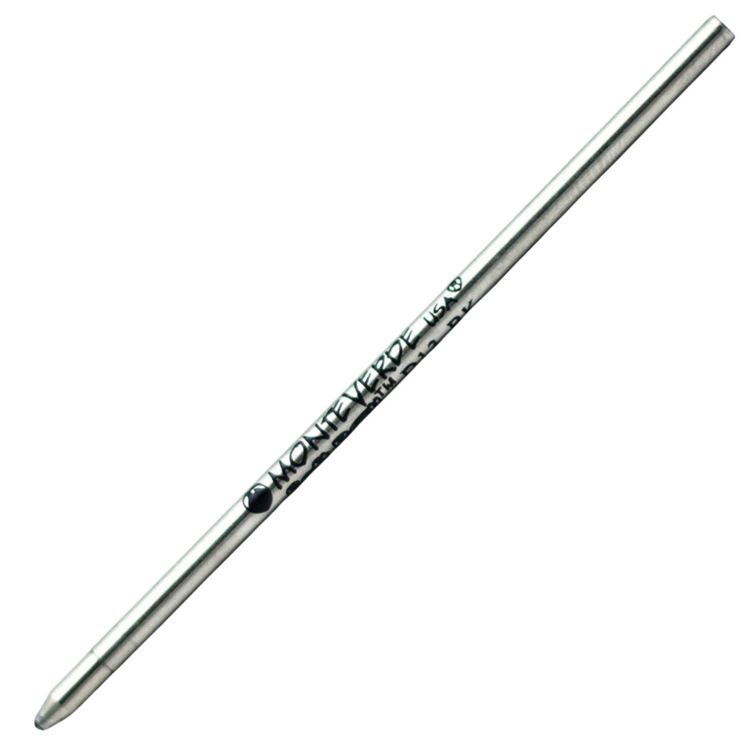 Monteverde Soft Mini D-1 Ballpoint Pen Refill (Turquoise - Pack of 4)