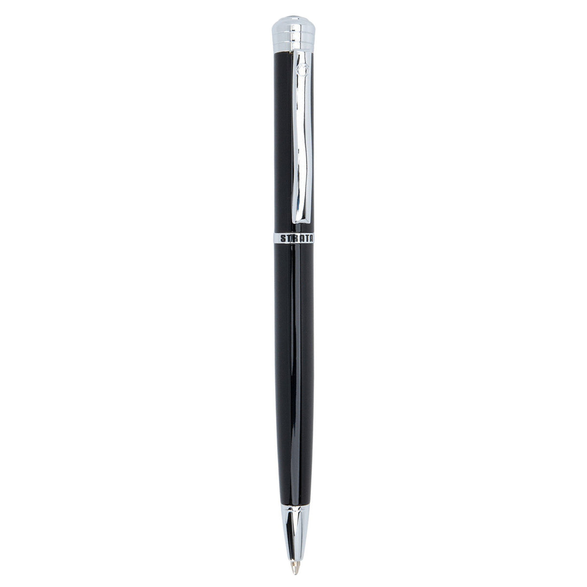 Monteverde Strata Black CT Ballpoint Pen MV29655