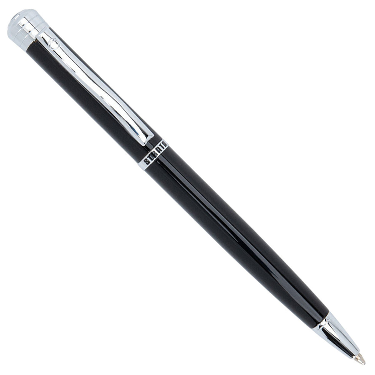 Monteverde Strata Black CT Ballpoint Pen MV29655