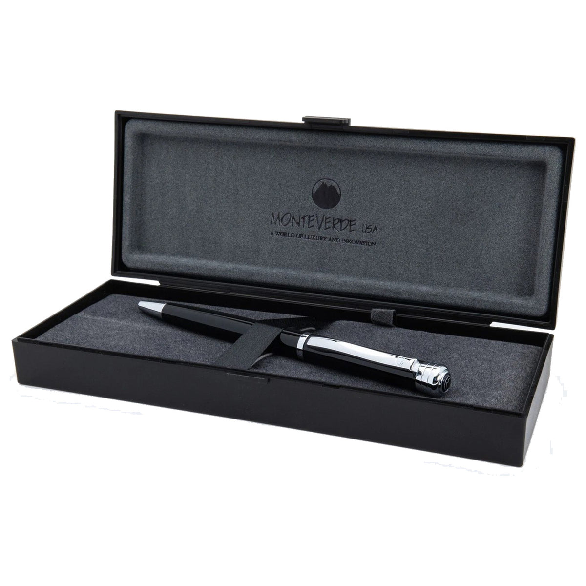 Monteverde Strata Black CT Ballpoint Pen MV29655