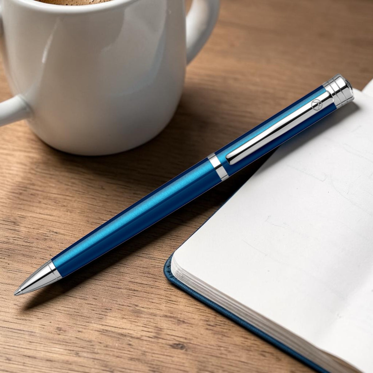 Monteverde Strata Blue CT Ballpoint Pen MV29645