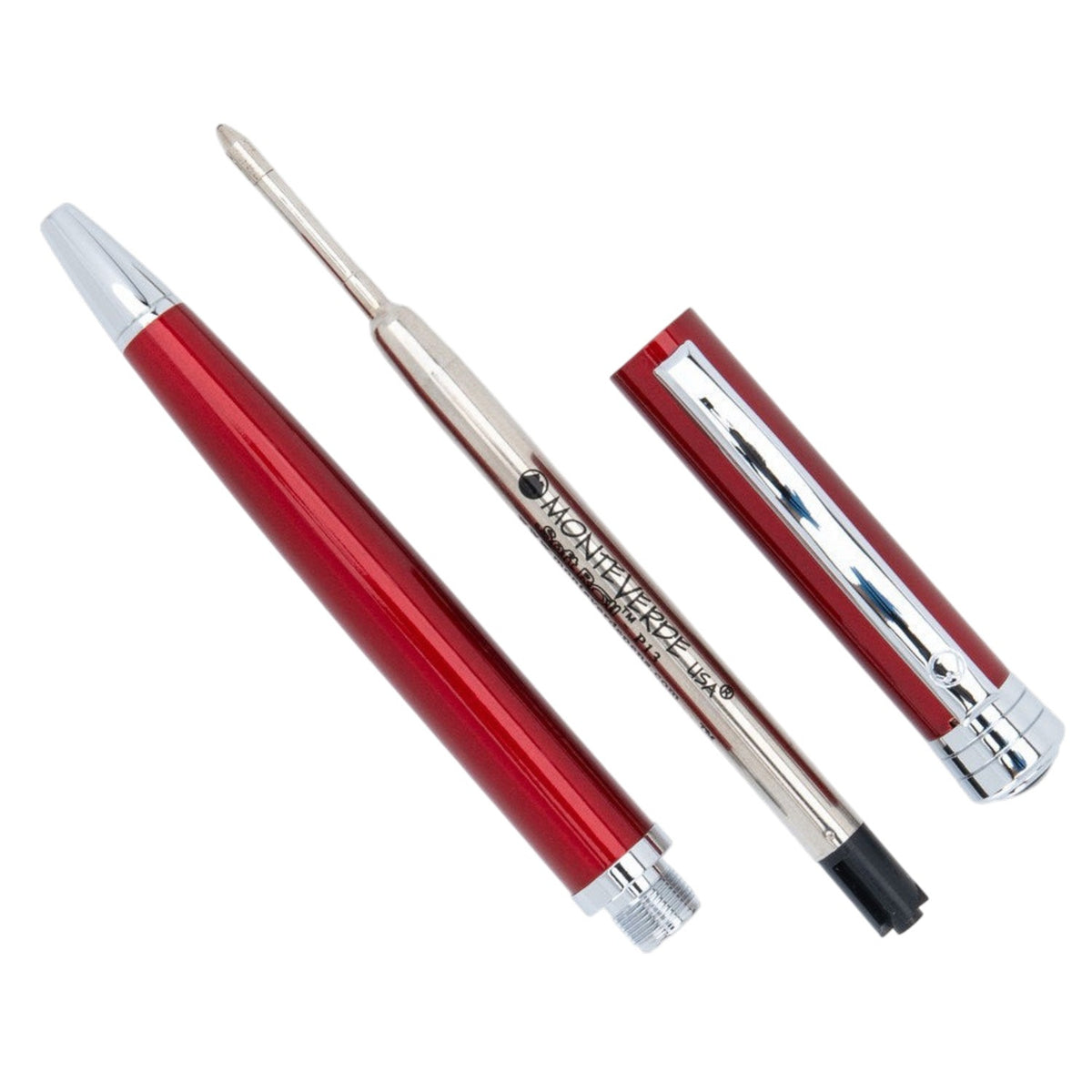 Monteverde Strata Red CT Ballpoint Pen MV29615