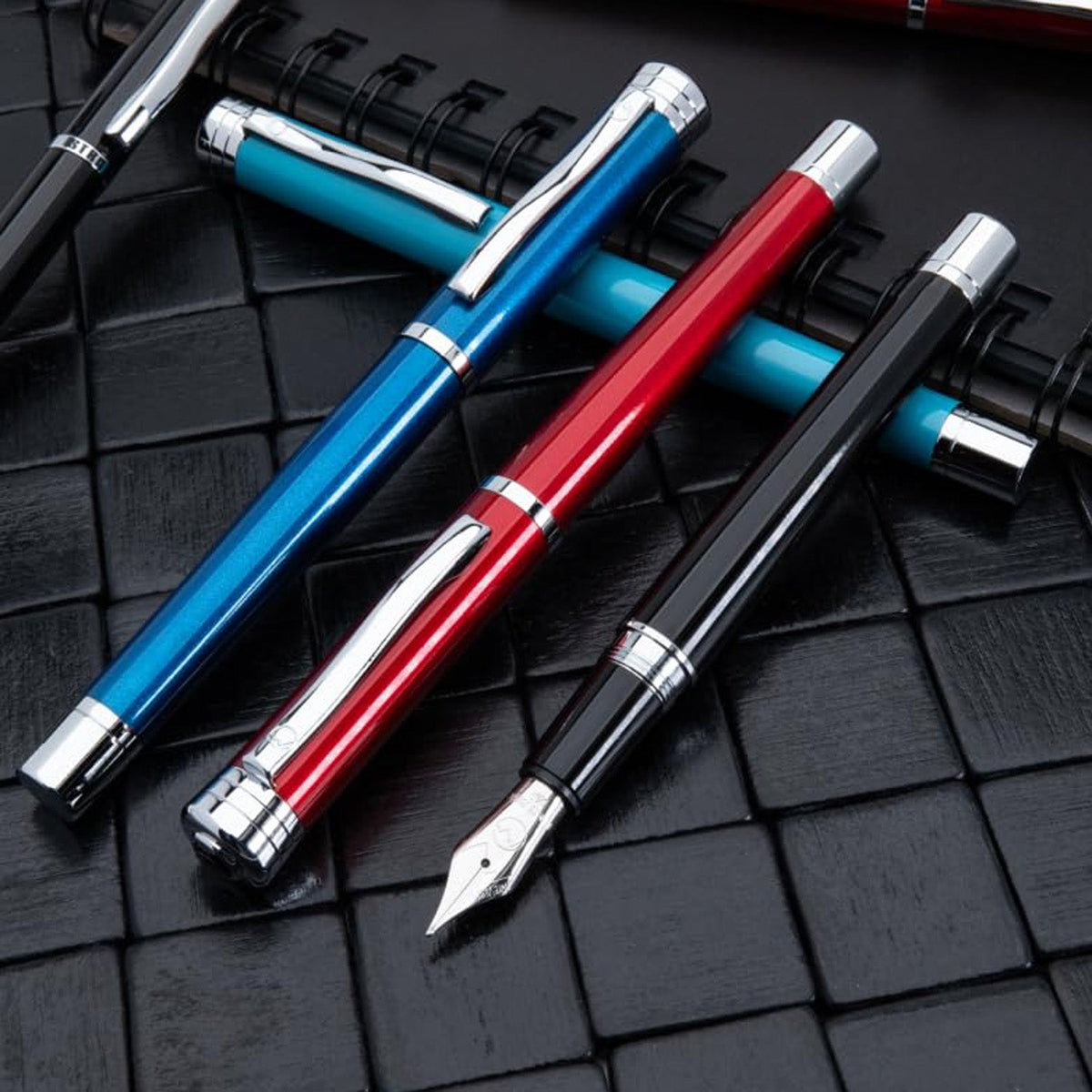 Monteverde Strata Red CT Fountain Pen