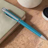 Monteverde Strata Turquoise CT Ballpoint Pen MV29625