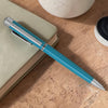 Monteverde Strata Turquoise CT Ballpoint Pen MV29625