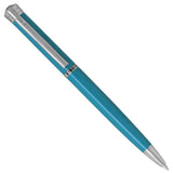 Monteverde Strata Turquoise CT Ballpoint Pen MV29625