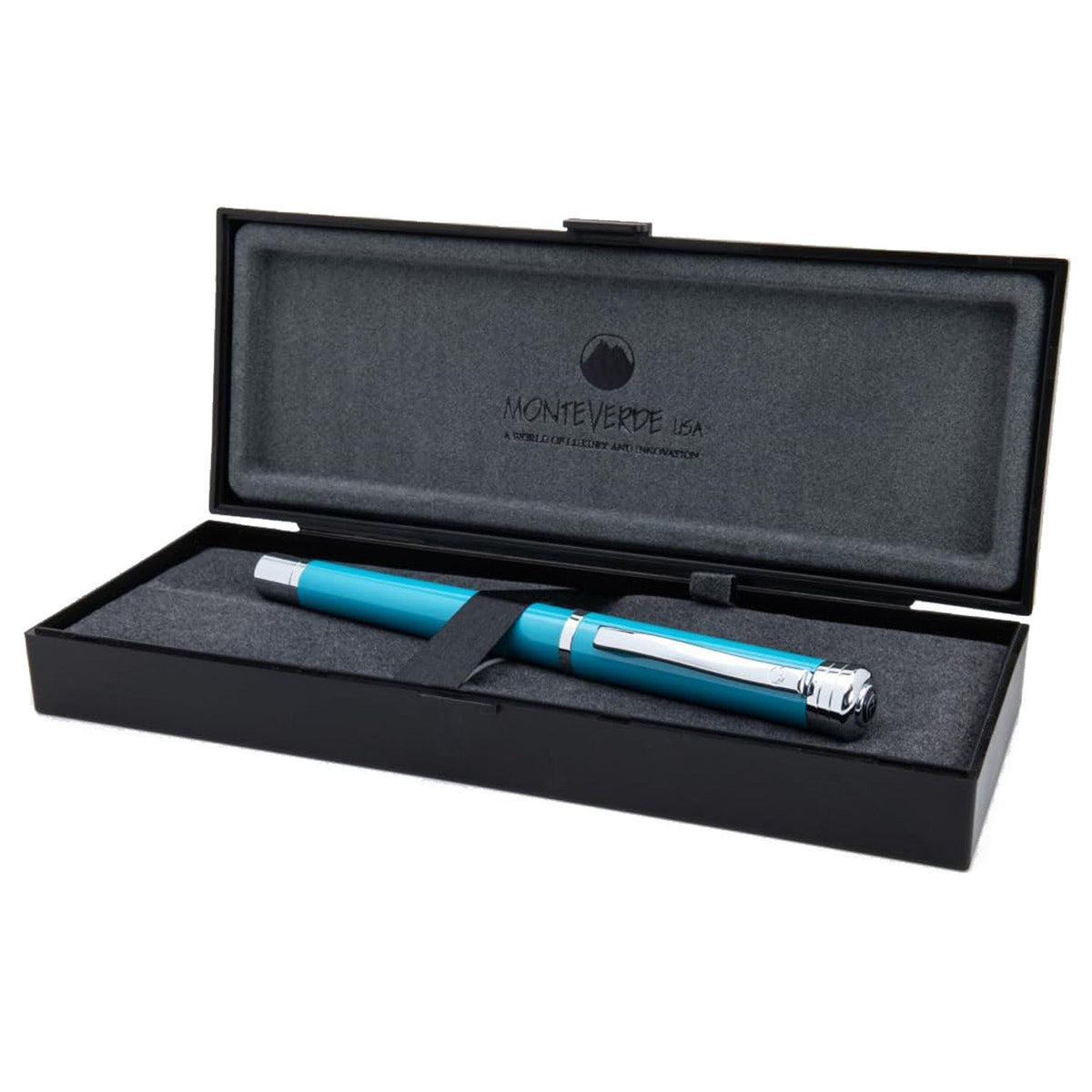Monteverde Strata Turquoise CT Fountain Pen