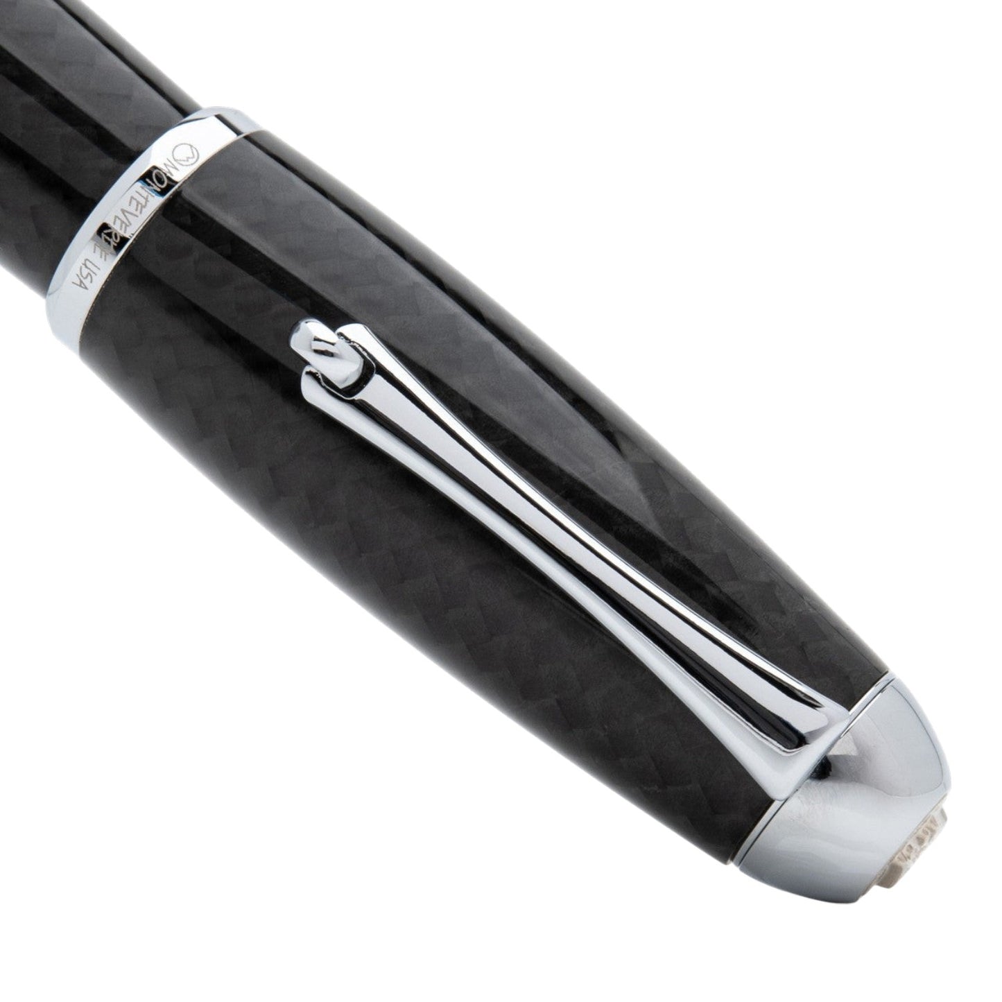 Monteverde Super Mega Carbon Fiber Black CT Ballpoint Pen MV35687