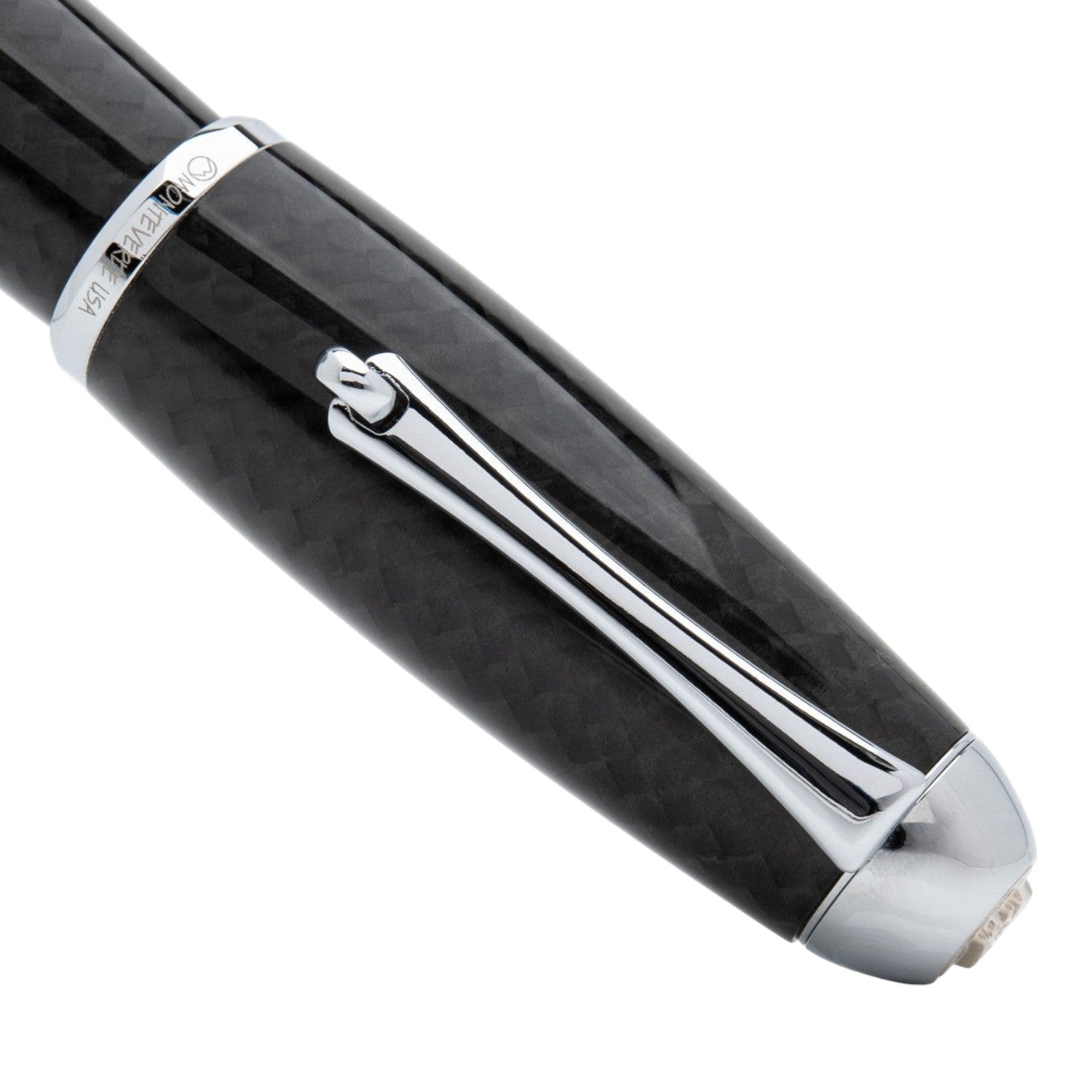 Monteverde Super Mega Carbon Fiber Black CT Ballpoint Pen MV35687